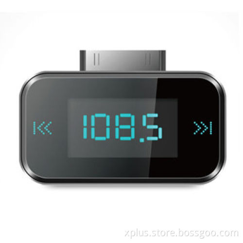 Wireless FM Transmitter for iPod and iPhone 3G/3GS/4/4S, Supports 199 Channels